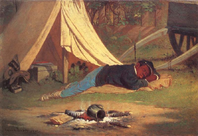 Forbes, Edwin Mess Boy Asleep Sweden oil painting art